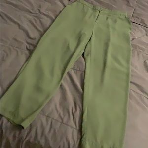 High-waisted cigarette pant